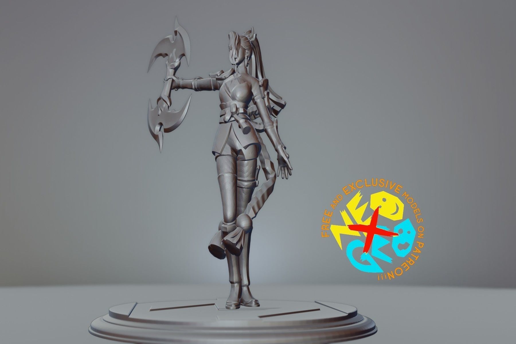 HANABI - MOBILE LEGENDS 3D print model_1