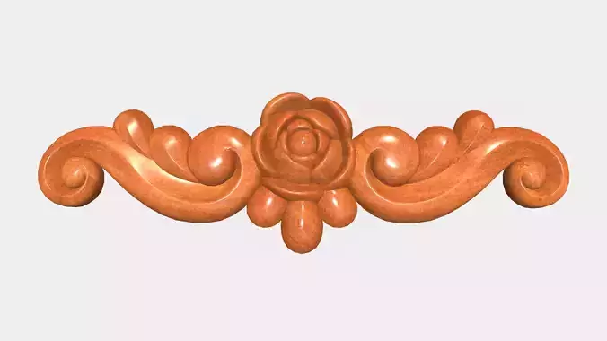 Furniture Pattern Rose - 002