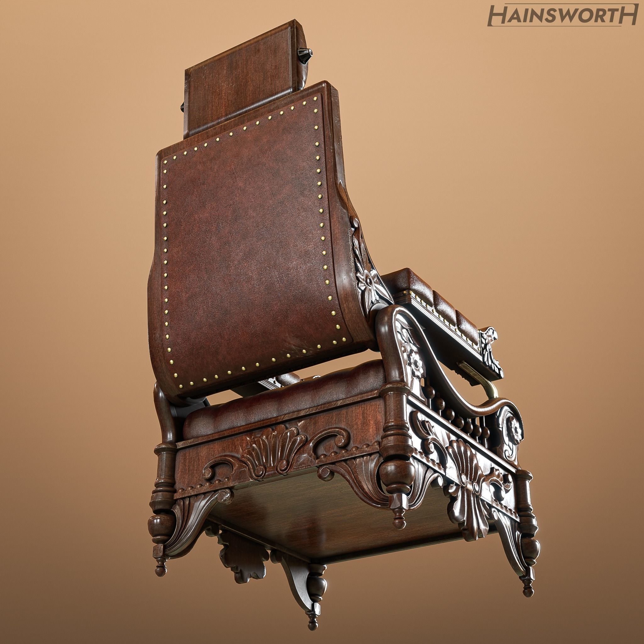 Time Machine Chair 3D model_2