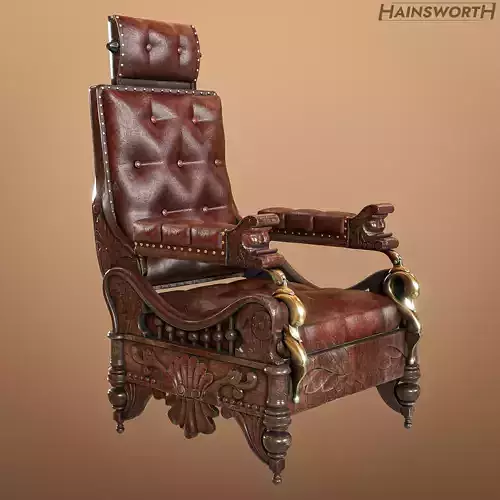 Time Machine Chair 3D model