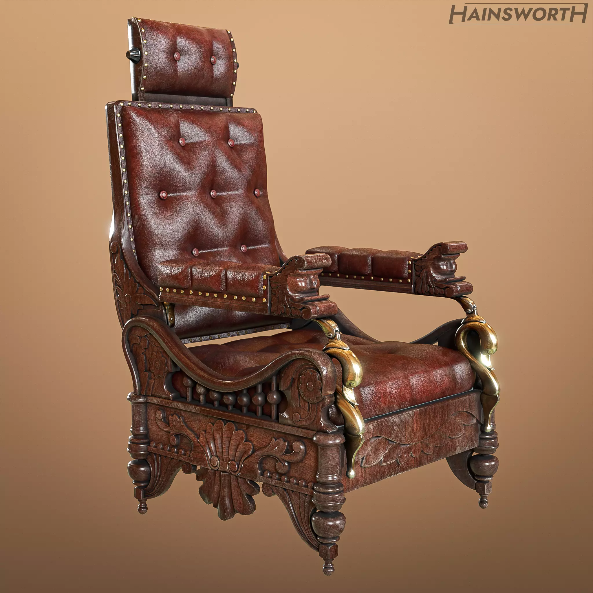 Time Machine Chair 3D model_0