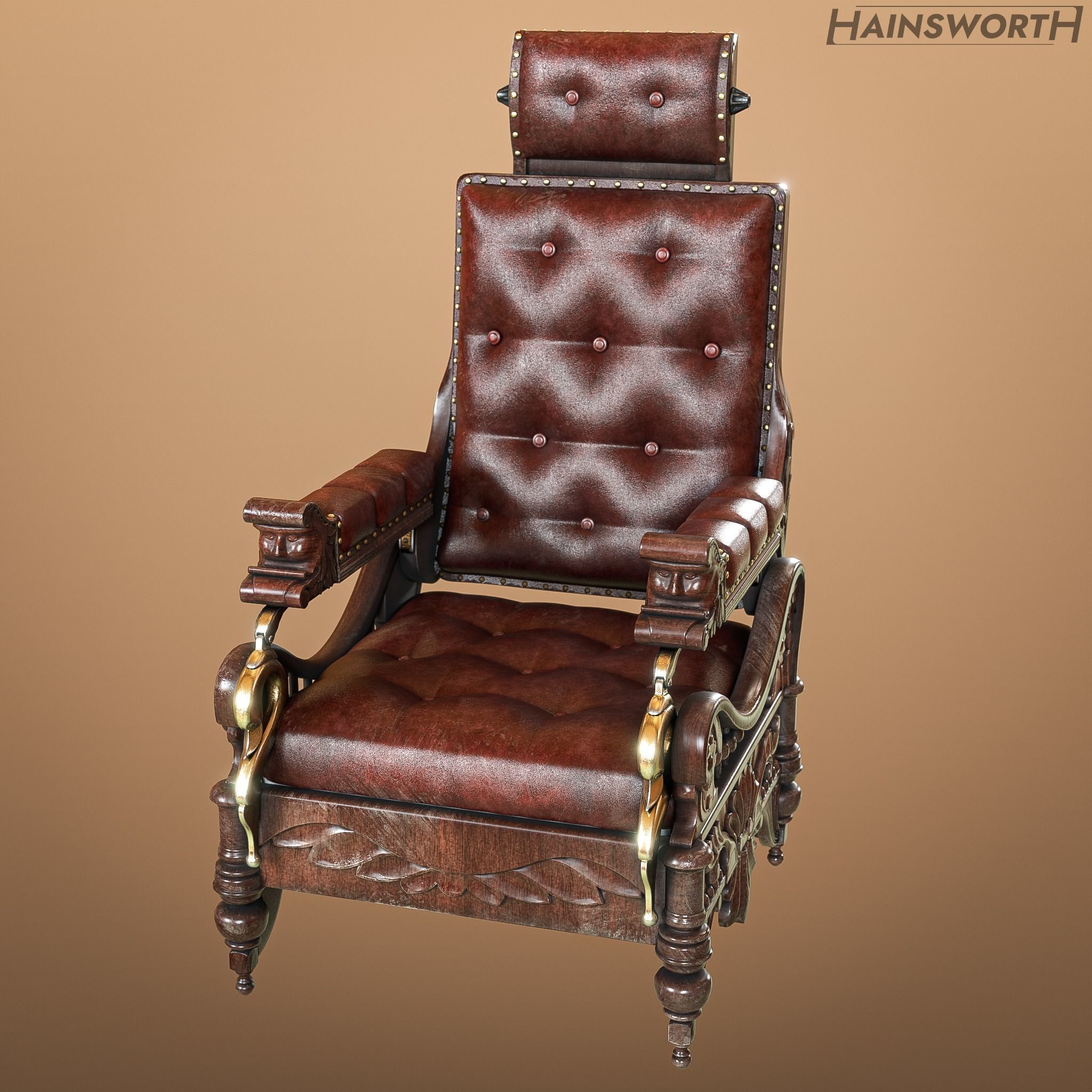 Time Machine Chair 3D model_1