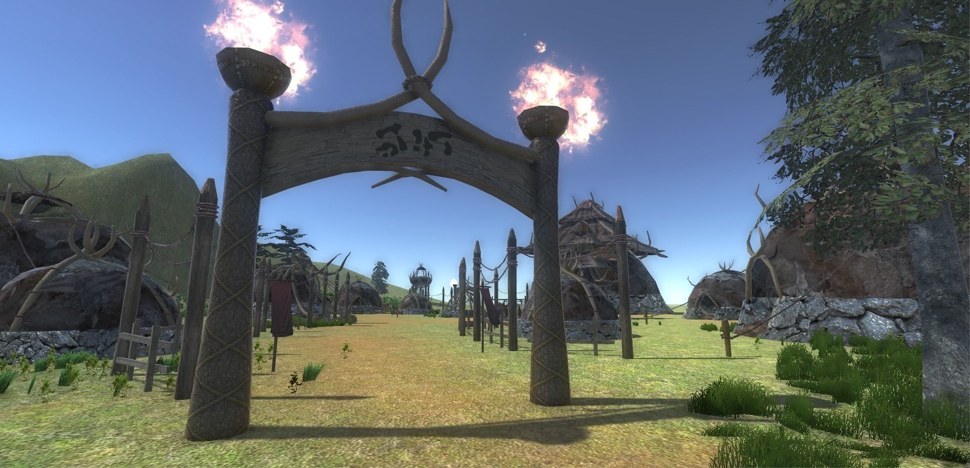 Boneskin Settlement Pack Low-poly 3D model_12