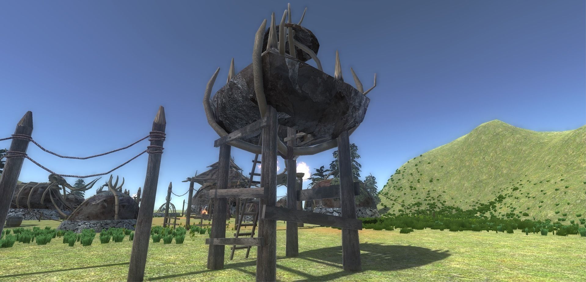 Boneskin Settlement Pack Low-poly 3D model_14