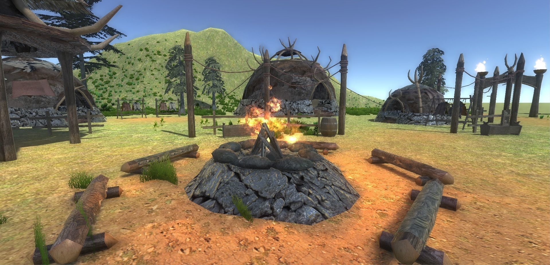 Boneskin Settlement Pack Low-poly 3D model_5