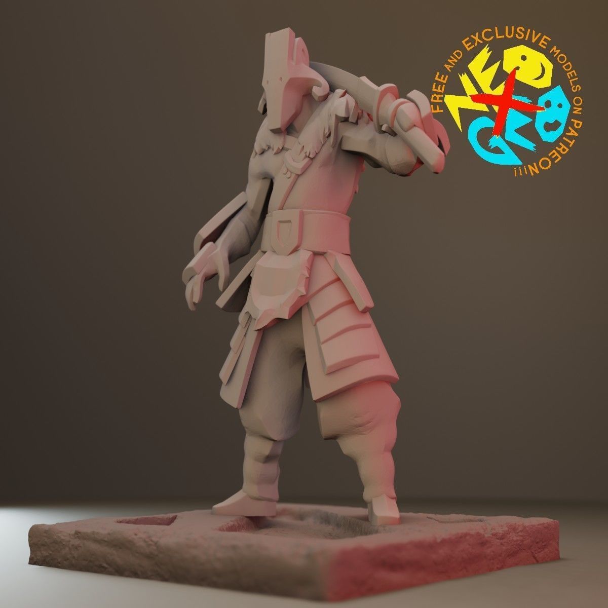 JUGGERNAUT - DOTA 2 3D print model_1