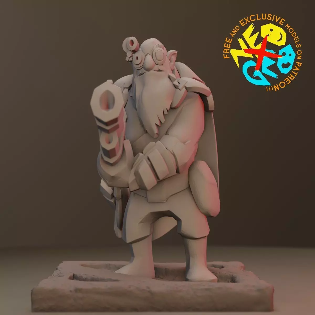 SNIPER - DOTA 2 3D print model