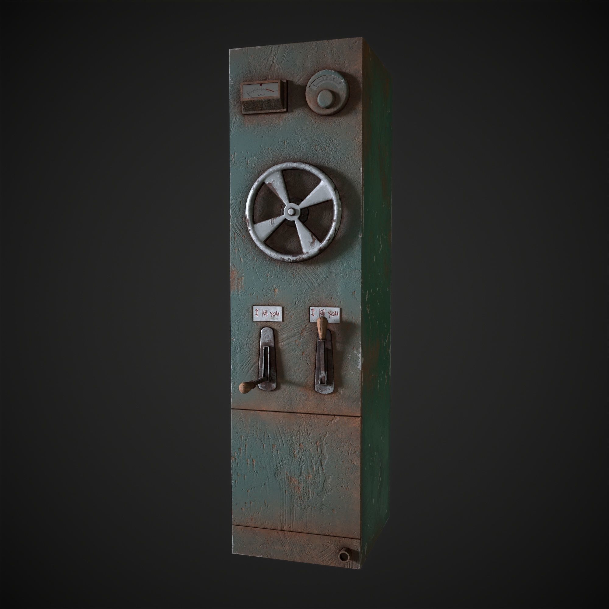 Electric Chair 3D model_6