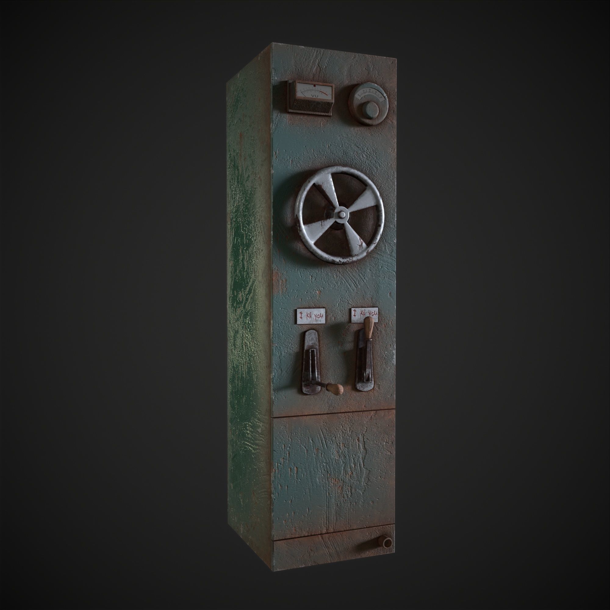 Electric Chair 3D model_4