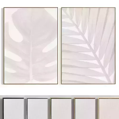 Plaster Two Photo Frame 459