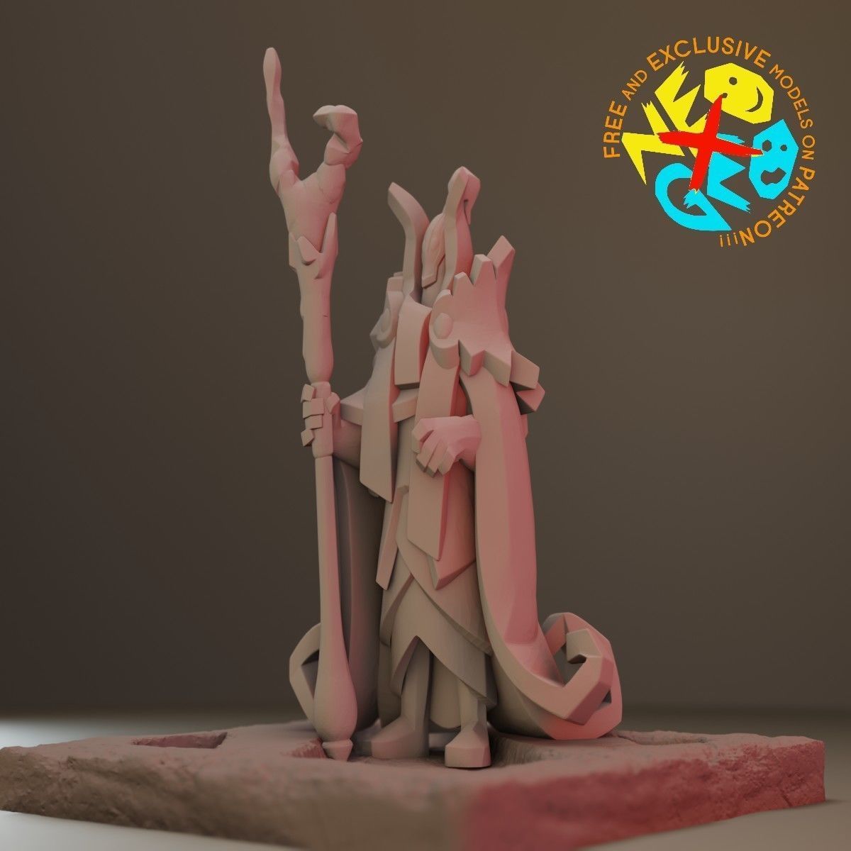 RUBICK - DOTA 2 3D print model_1