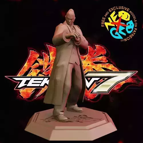 KAZUYA - TEKKEN 7 3D print model