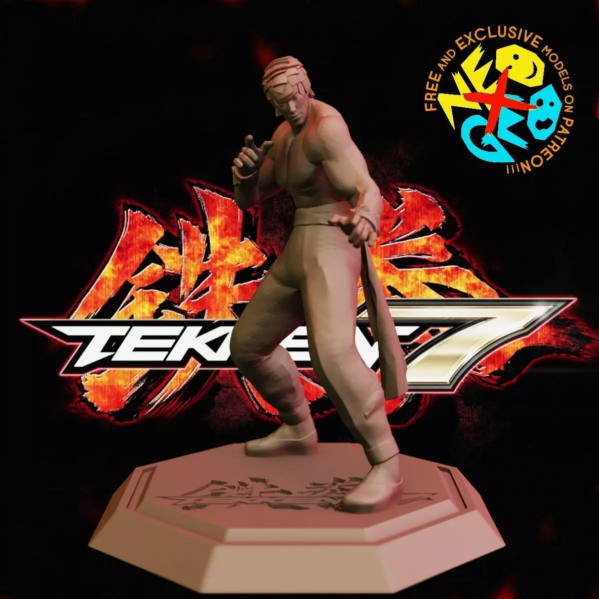 LAW - TEKKEN 7 Free 3D print model