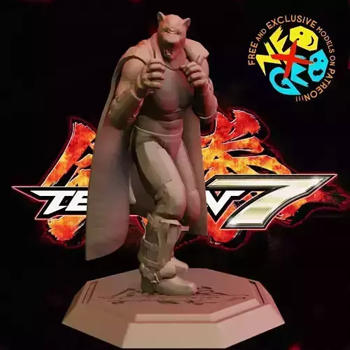 KING - TEKKEN 7 3D print model