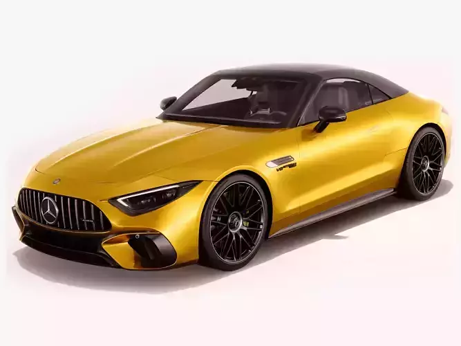 Mercedes-Benz SL 63 AMG 2023  with interior