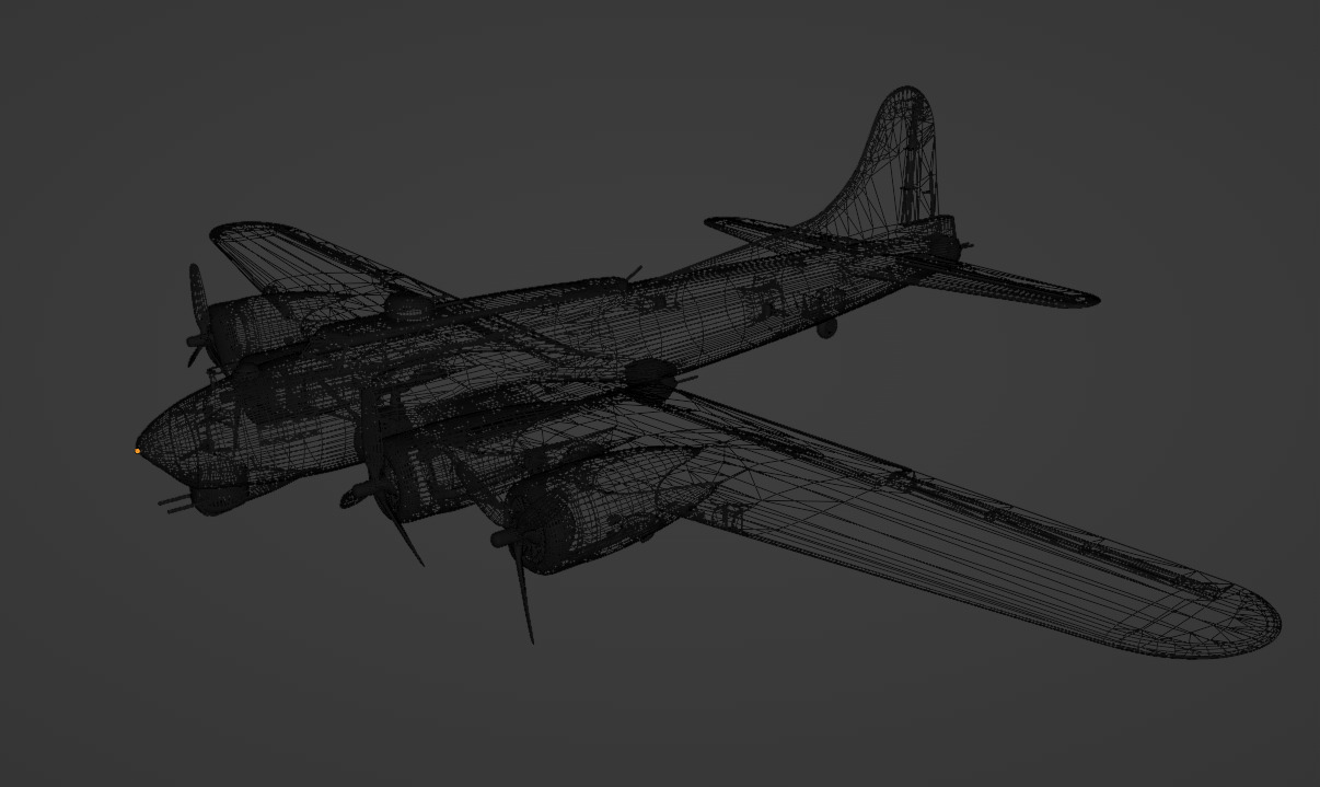 B-17G Flying Fortress Heavens Above 3D model_6