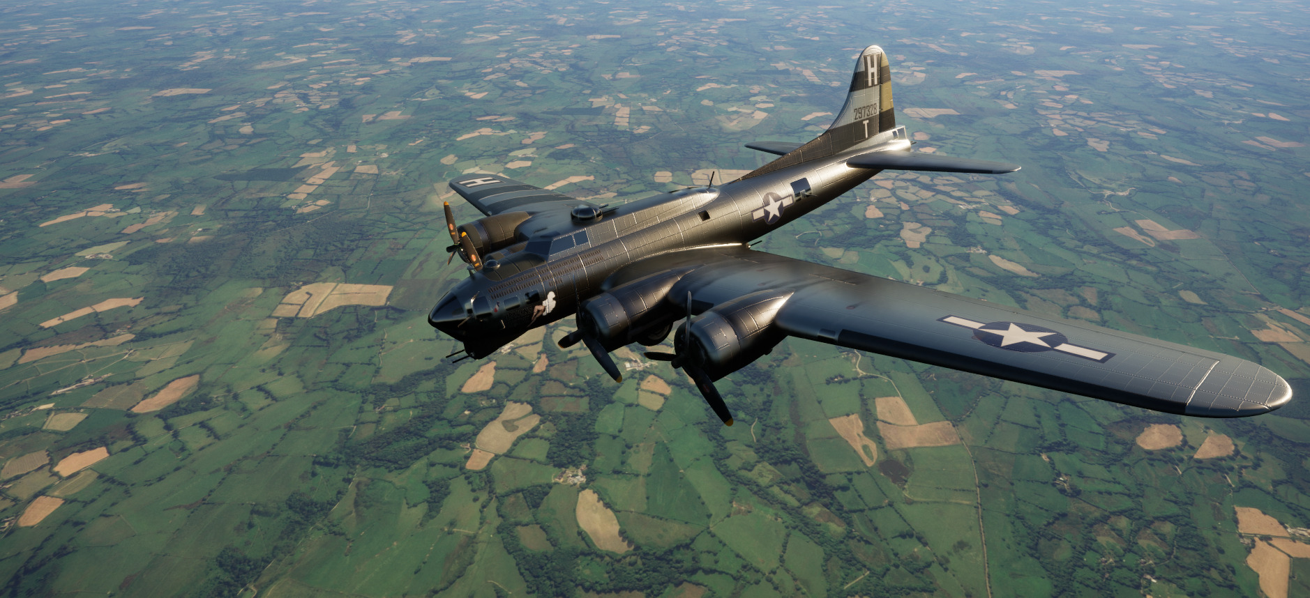 B-17G Flying Fortress Heavens Above 3D model_8