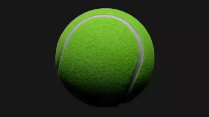 Realistic Tennis Ball  model