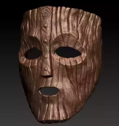 3d mask model for printing