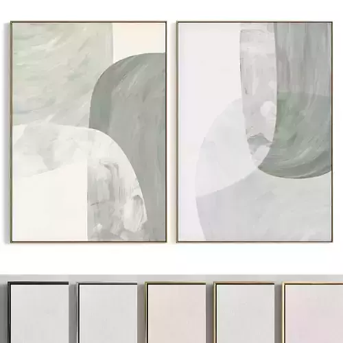 Plaster Two Photo Frame 464