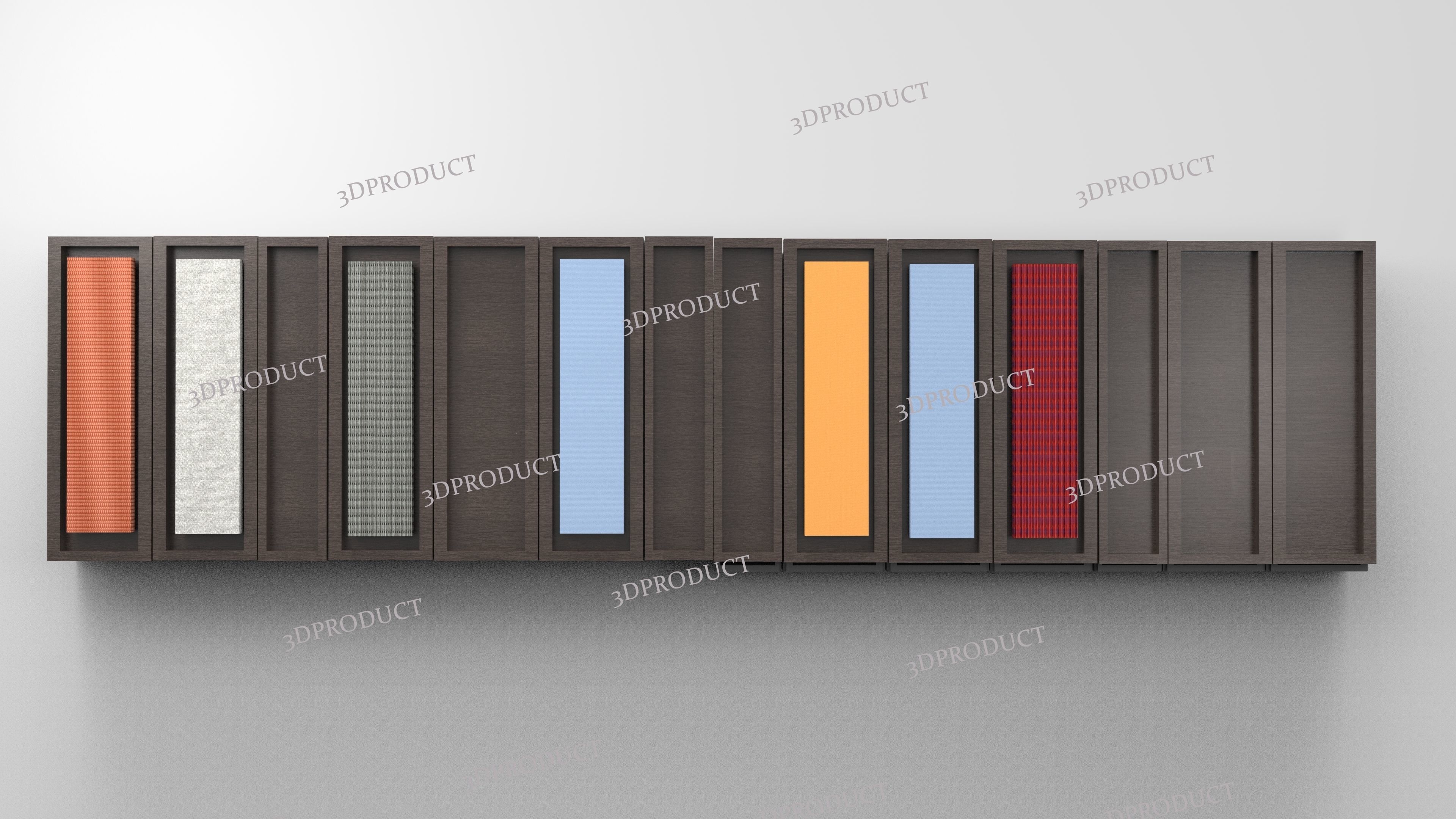 Wall Shelves 3D Model  3D model_1