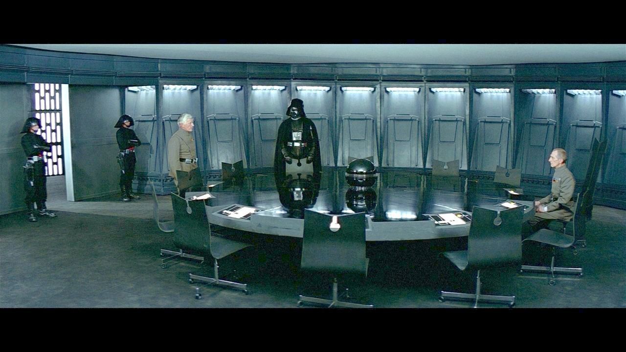 Set 6 - Death Star Conference Room 1-6 scale Hottoys 3D print model_20