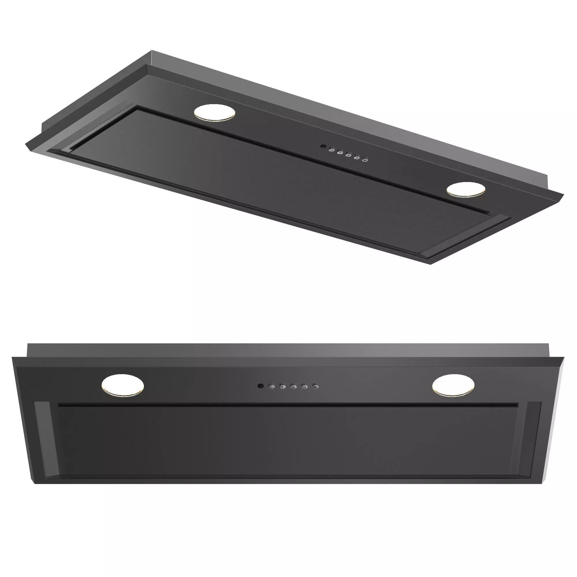 Faber Inca Lux Insert Range Hood INLX35SSV 3D model