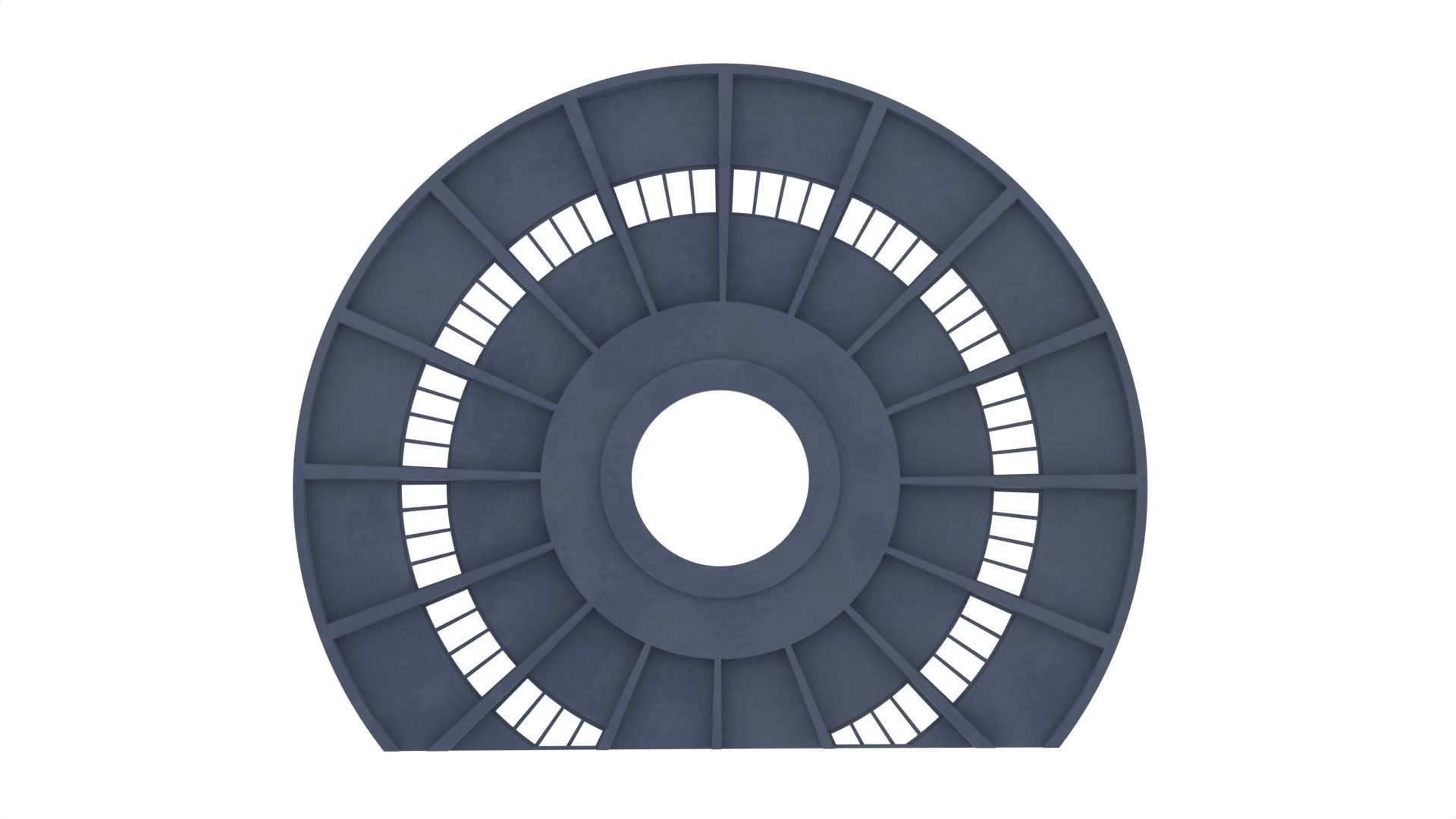 Set 6 - Death Star Conference Room 1-18 scale Kenner-Hasbro 3D print model_28