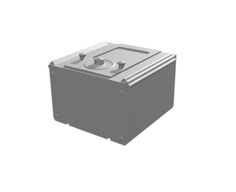 Radio vintage 3D print model_1