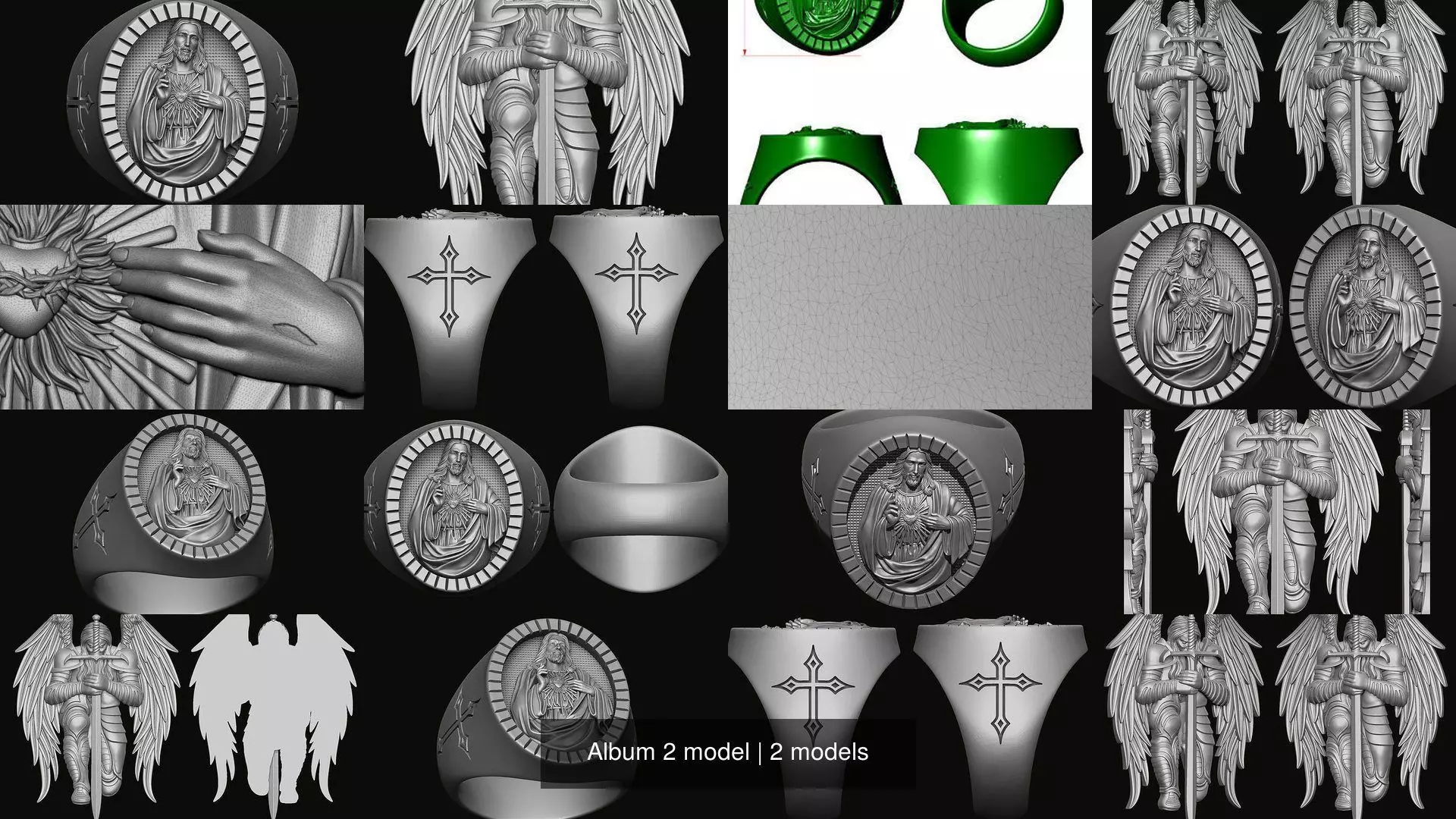 Album 2 model 3D Model Collection_0