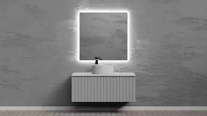 Modern Bathroom Furniture made in blender Free 3D model