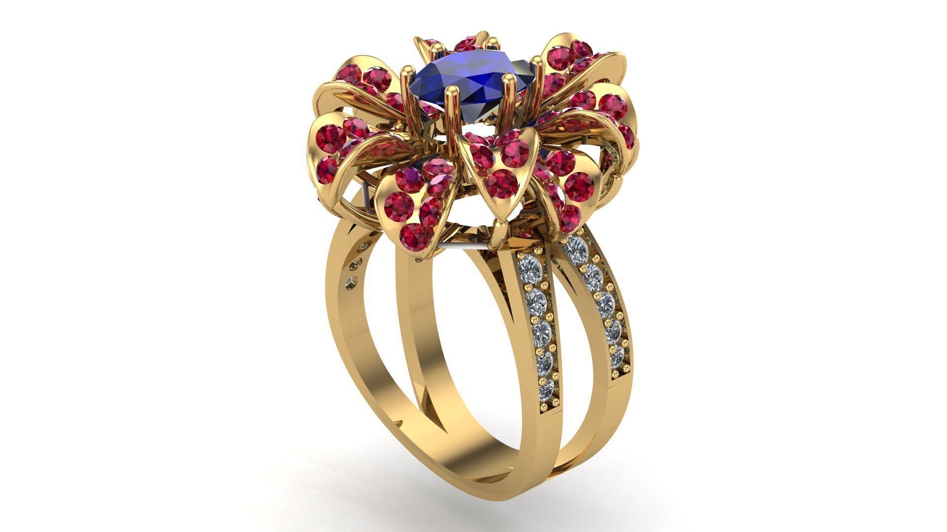 Special Ring A39 3D print model_5