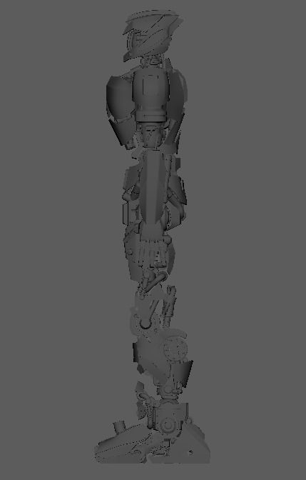 Robot 3D print model_3