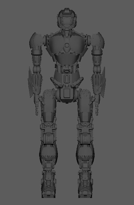 Robot 3D print model_2