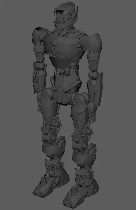 Robot 3D print model_0