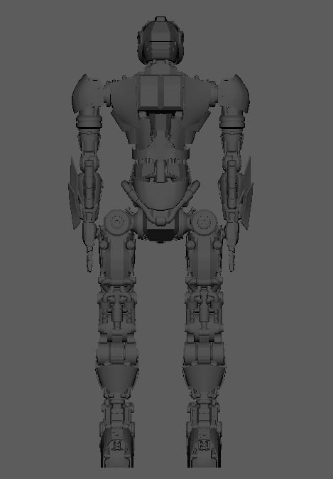 Robot 3D print model_4