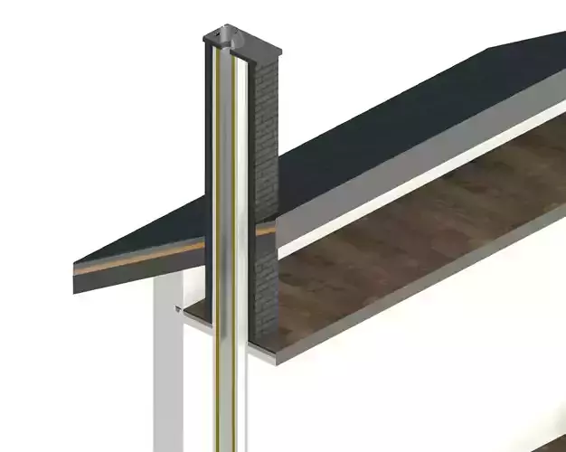 Komin spalinowy Combustion  Ventilation Chimney 1S i 1W 