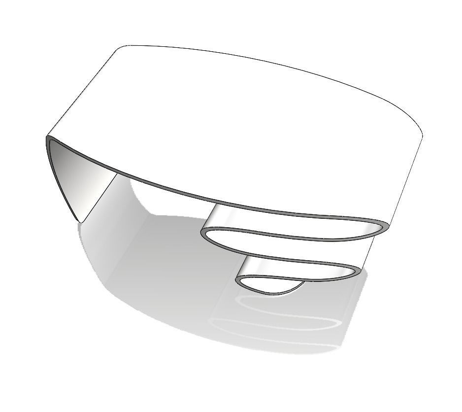 Newest table  3D print model_1