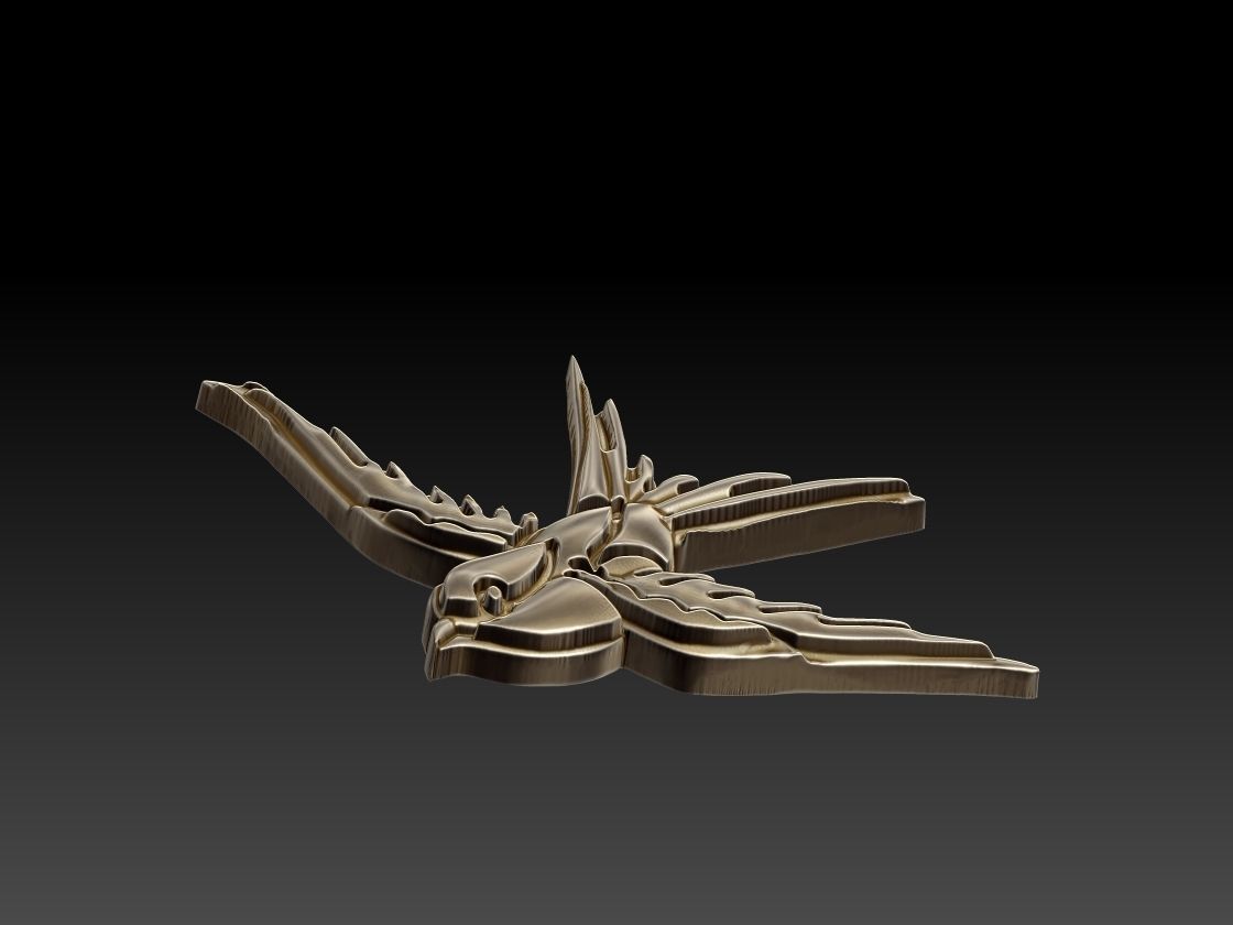 Tattoo Bird 3D print model_3