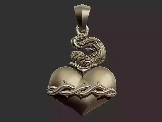 Sacred Heart  3D print model