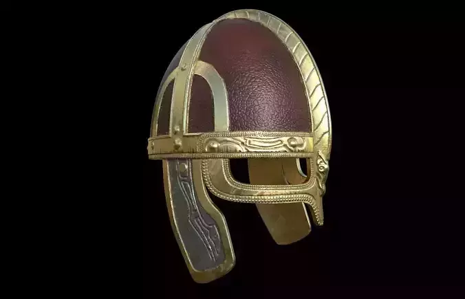 Rohan Helmet lord of the rings 3D DIGITAL DOWNLOAD FILE 3D print model