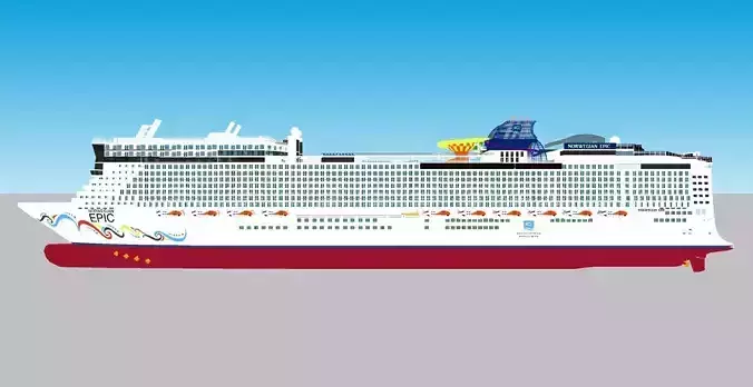 NORWEGIAN EPIC 3D model