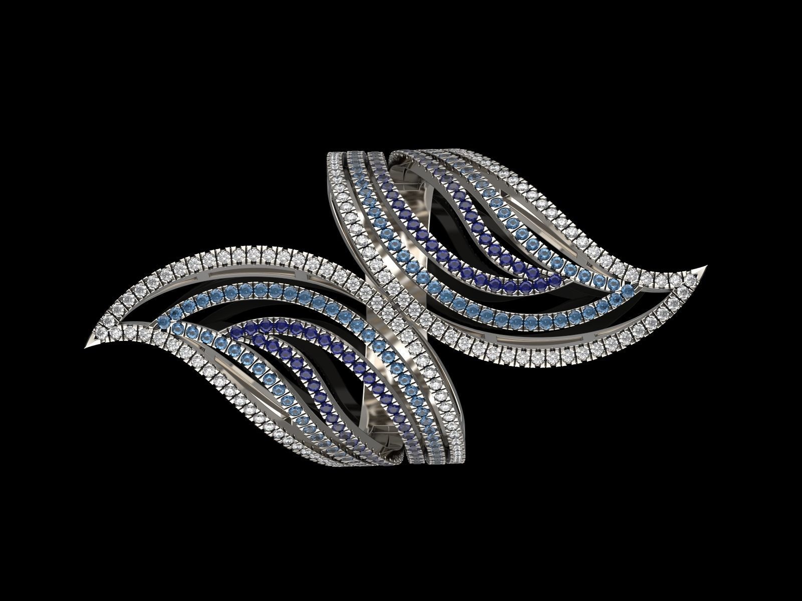 Cocktail Ring KR 08 3D print model_5