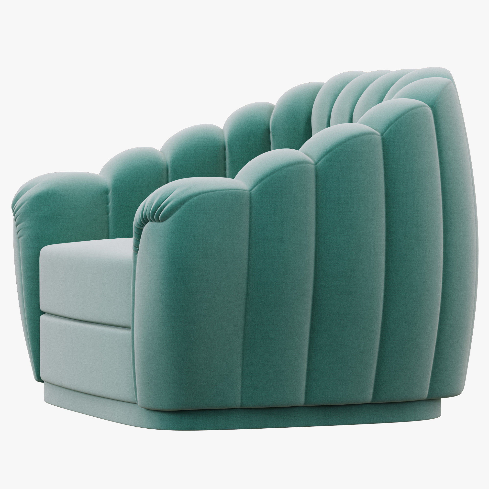 Brabbu Oreas Single Sofa 3D model_1