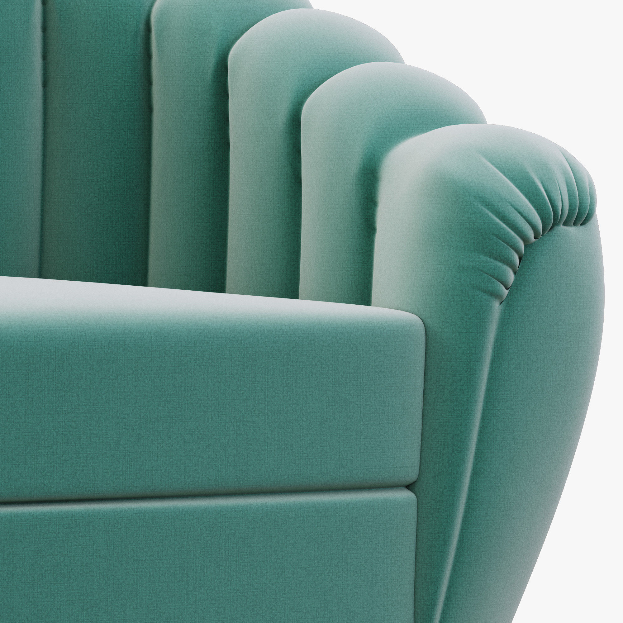 Brabbu Oreas Single Sofa 3D model_2