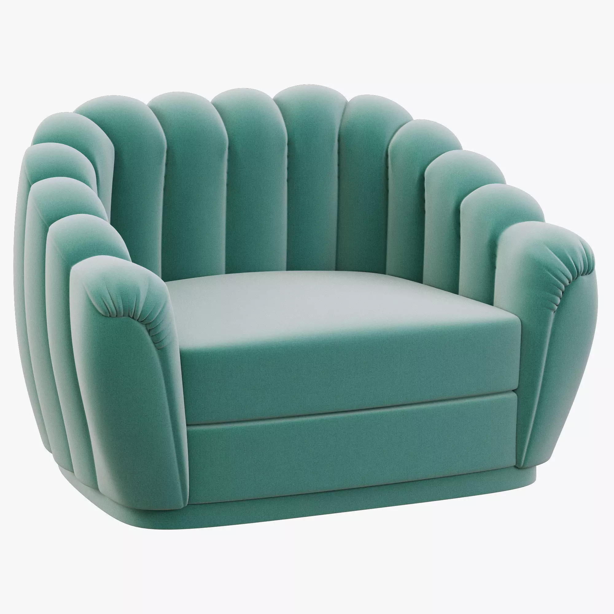 Brabbu Oreas Single Sofa 3D model_0