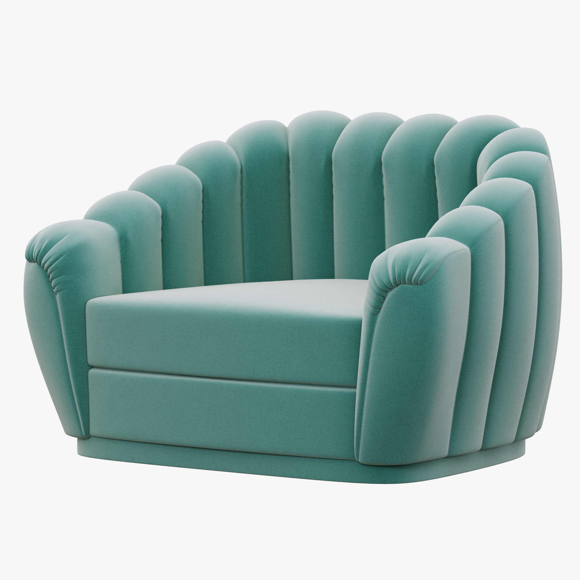 Brabbu Oreas Single Sofa 3D model_5