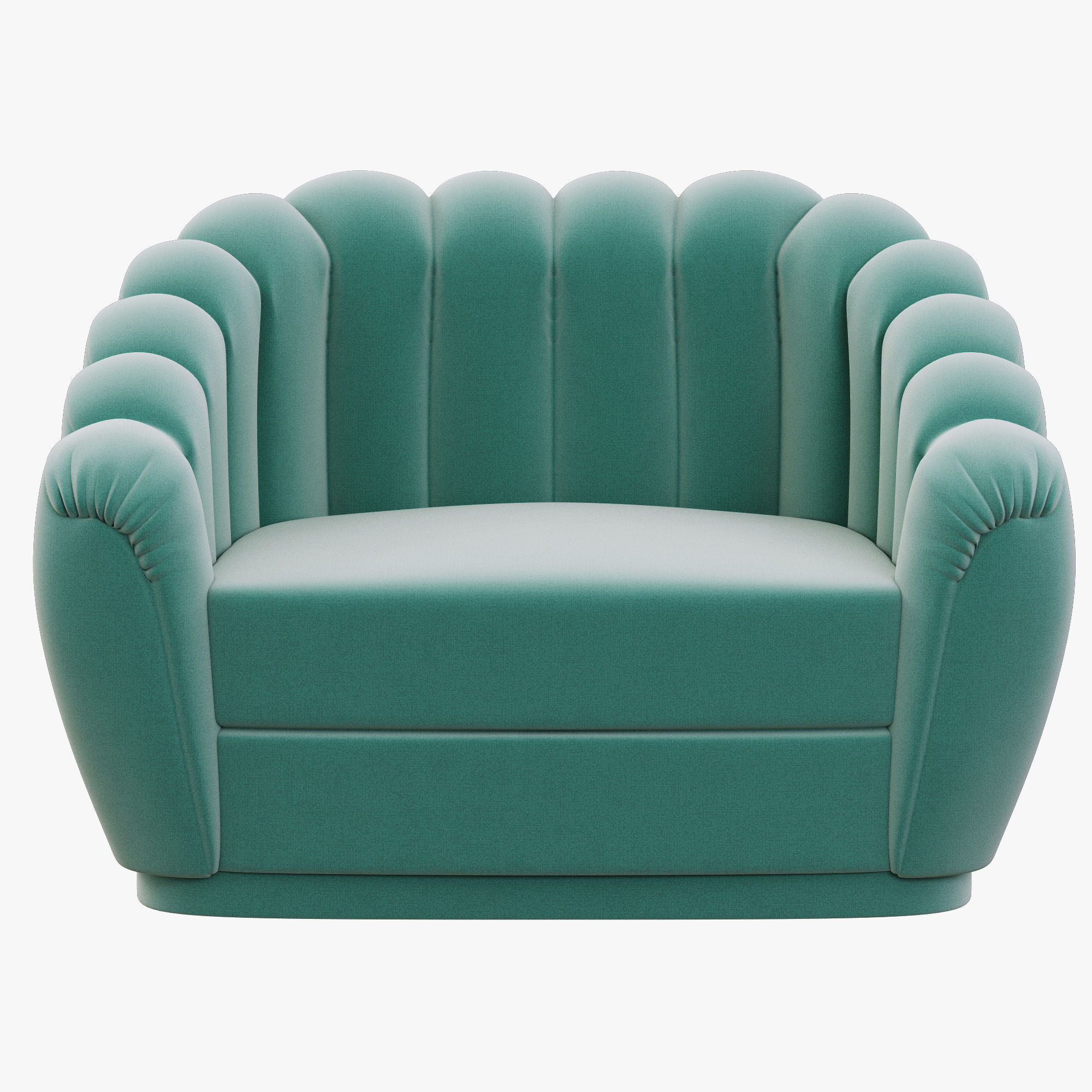 Brabbu Oreas Single Sofa 3D model_3
