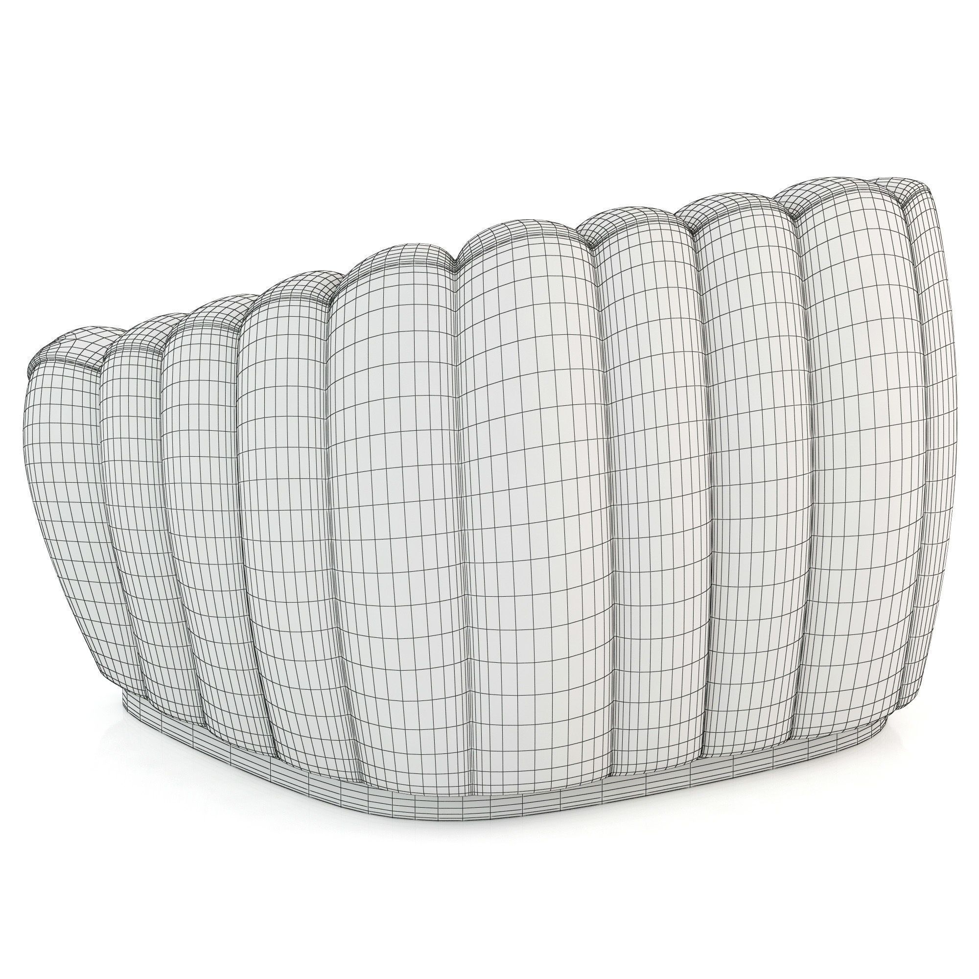 Brabbu Oreas Single Sofa 3D model_9