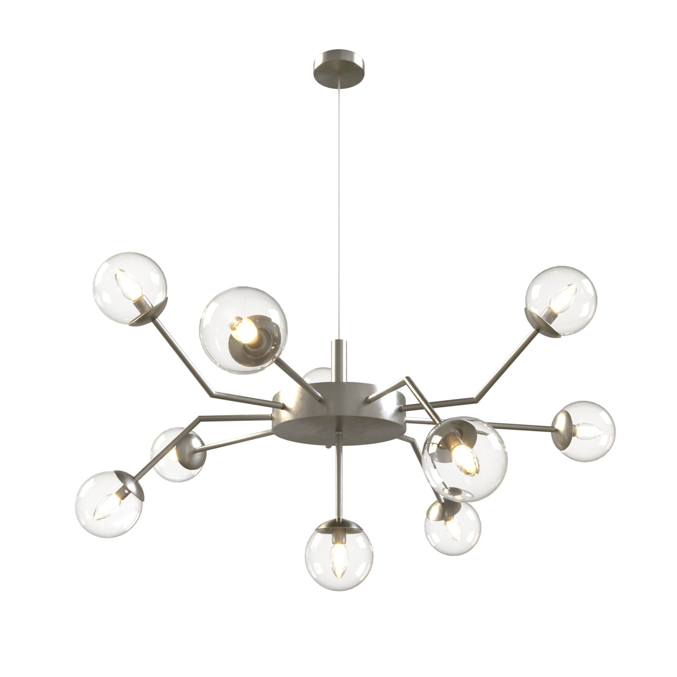 Atom Ceiling Lamp 3D model_3